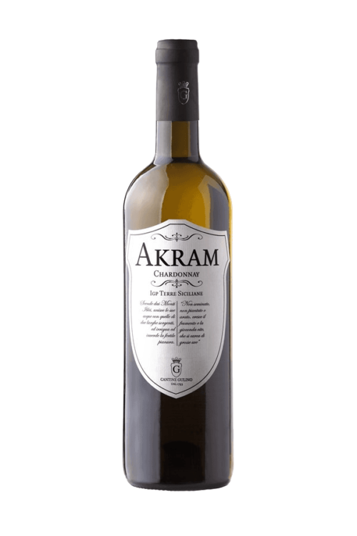 Vino bianco Chardonnay Akram - Cantine Gulino
