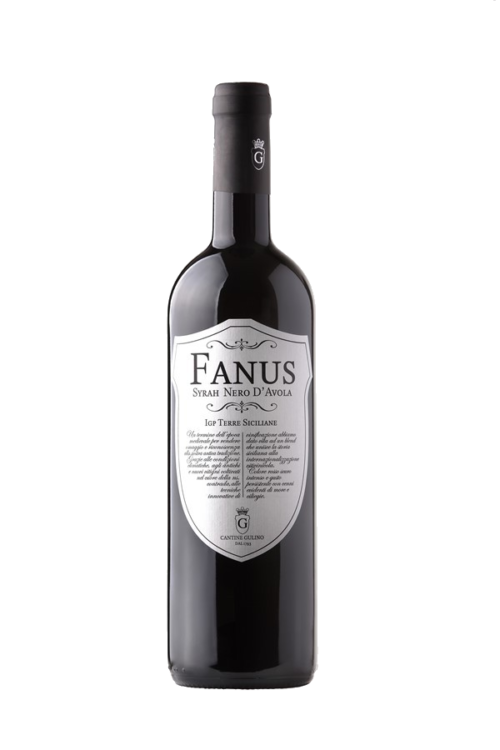 Red wine Syrah-Nero d’Avola Fanus - Cantine Gulino