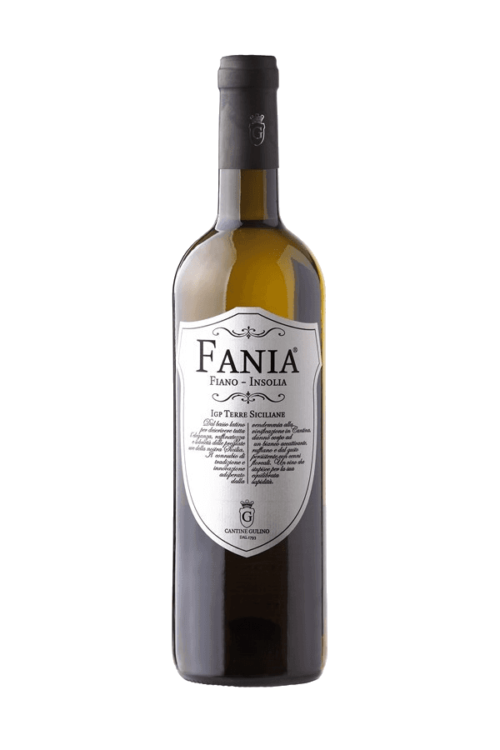 Vino bianco Inzolia Fiano Fania - Cantine Gulino