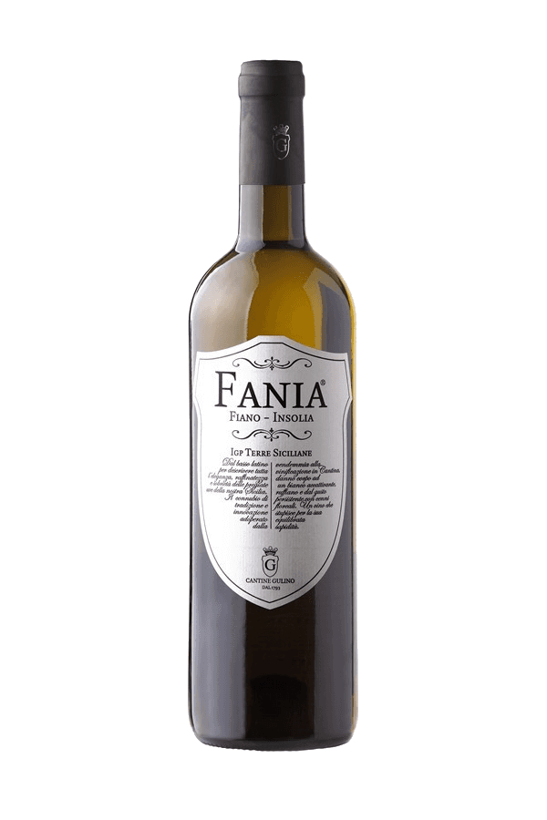 Vino bianco Inzolia Fiano Fania - Cantine Gulino