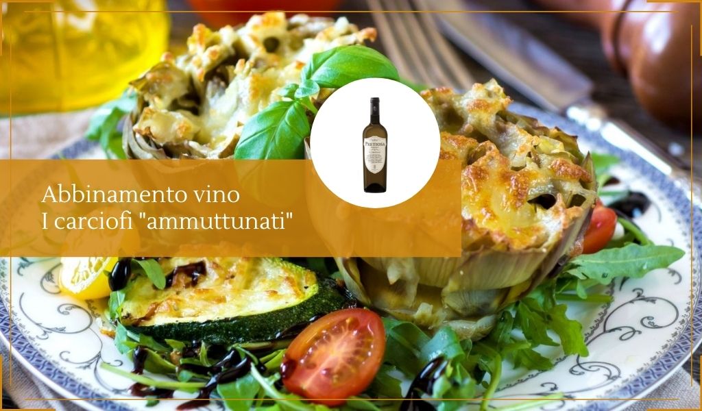 Abbinamento vino carciofi tappati vera delizia della tradizione siciliana - Cantine Gulino